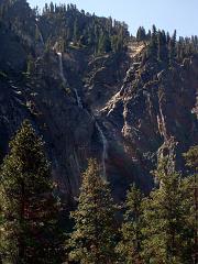  Cascades down from Glacier Point